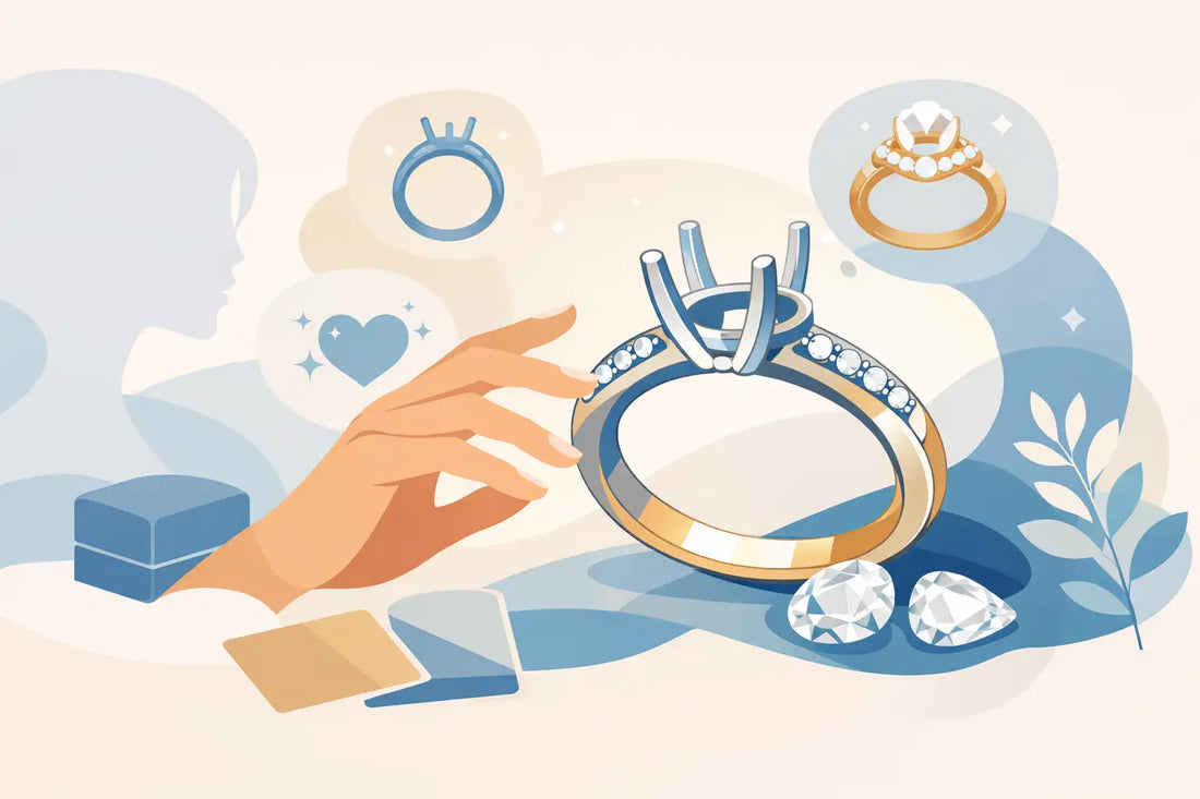 How to Pick a Semi Mount Ring That Feels Like You