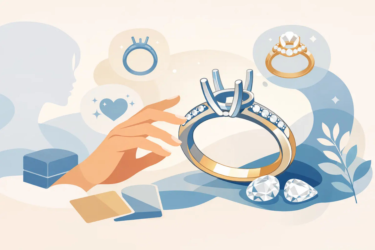 How to Pick a Semi Mount Ring That Feels Like You