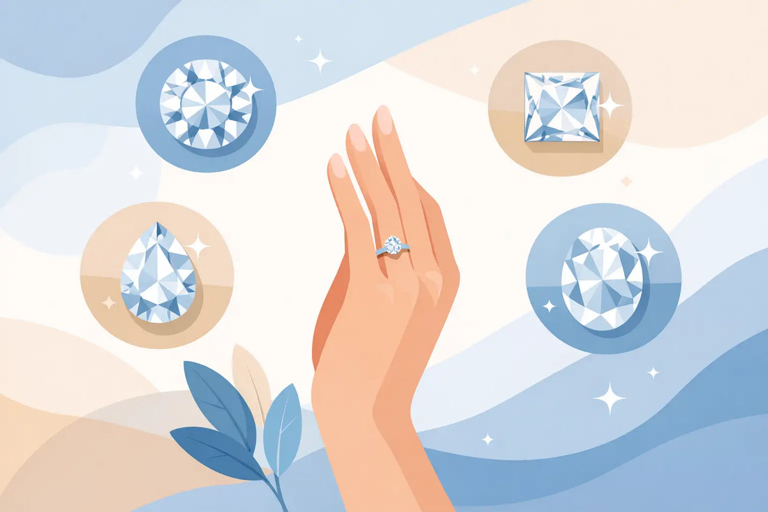 Best Diamond Shapes for Small Hands, Beautifully