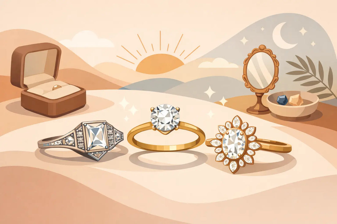 Vintage Inspired Engagement Rings That Feel Personal