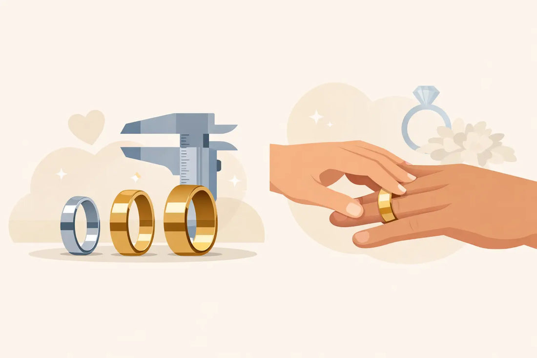 Wedding Band Width Guide for Your Best Fit