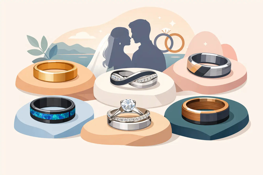 12 Unique Wedding Band Design Ideas to Make Yours