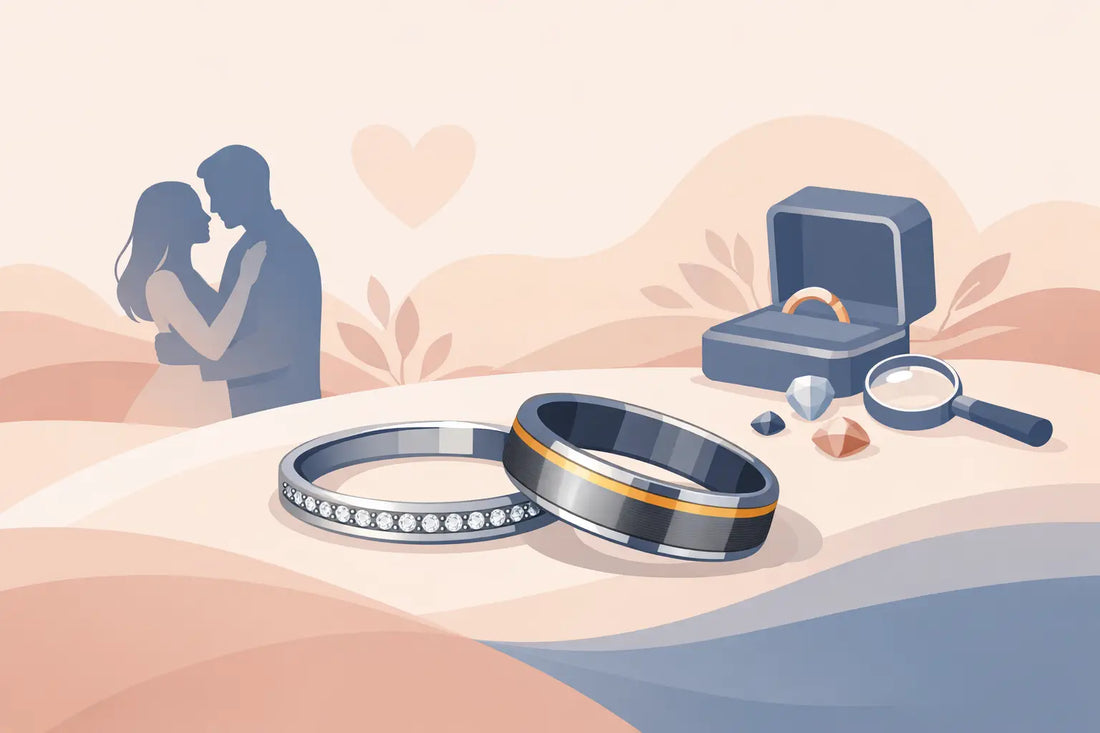 Custom Wedding Bands for Couples That Fit