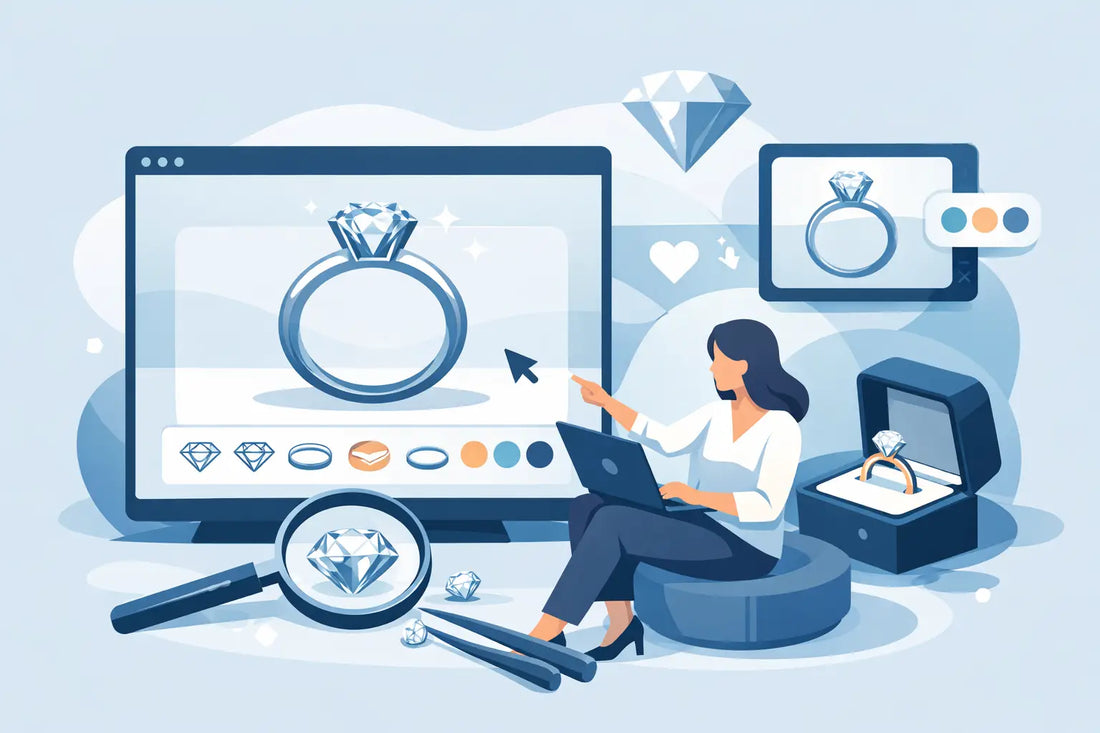 How to Use a Diamond Ring Builder Online