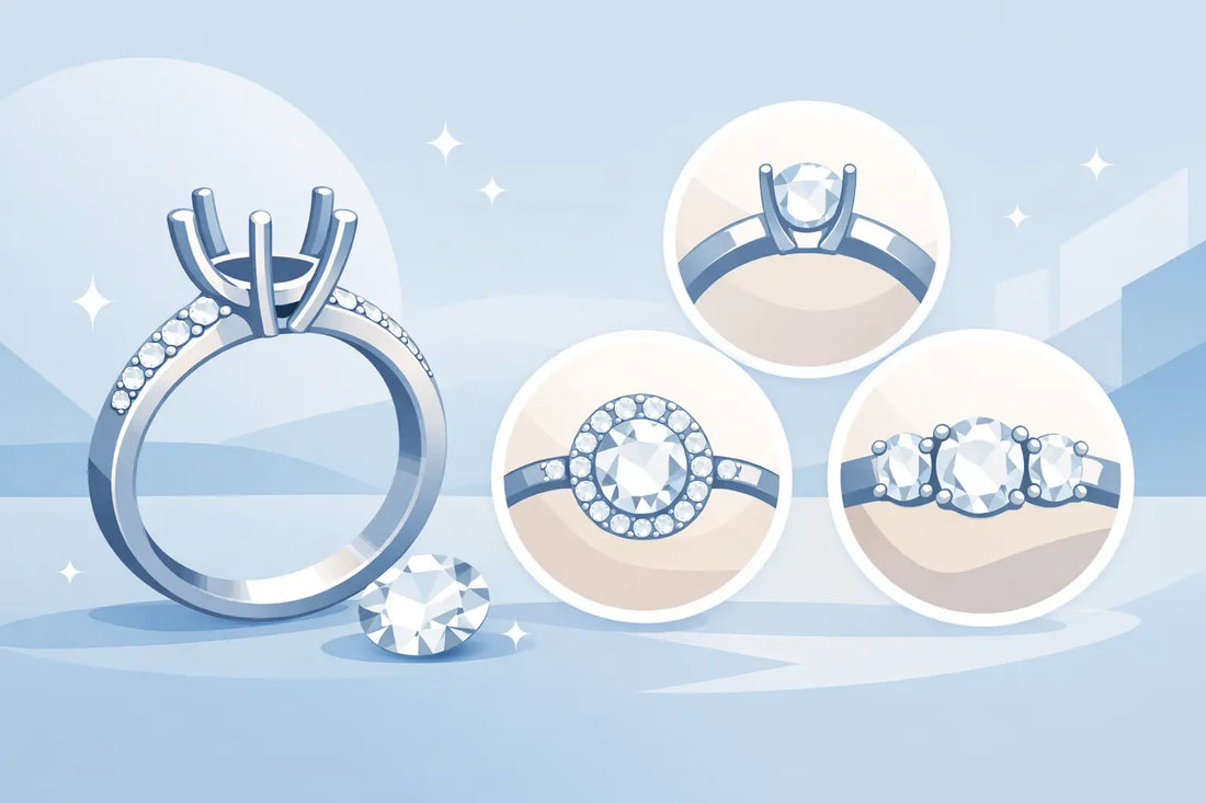 Semi Mount Engagement Ring Setting Guide