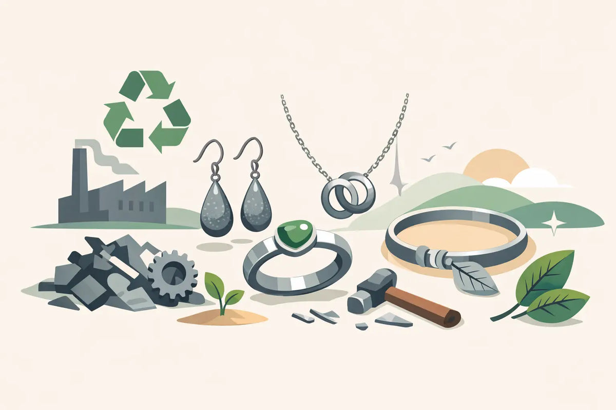 A Guide to Recycled Metal Jewelry That Lasts