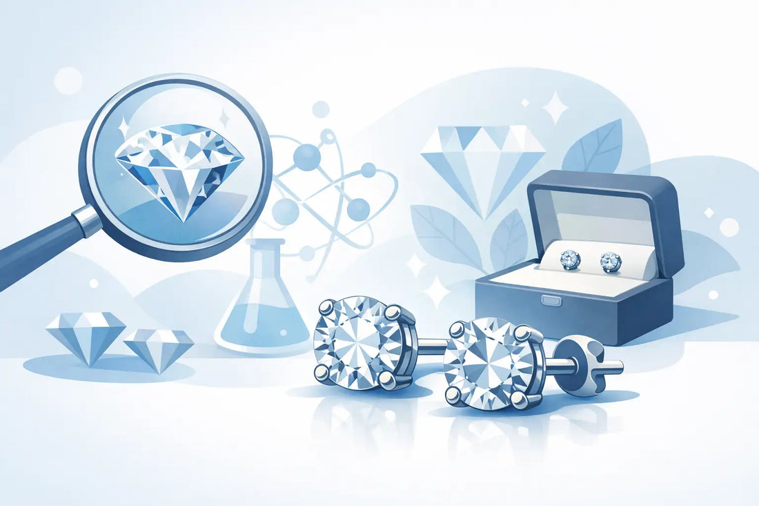 How to Choose Lab Grown Diamond Stud Earrings