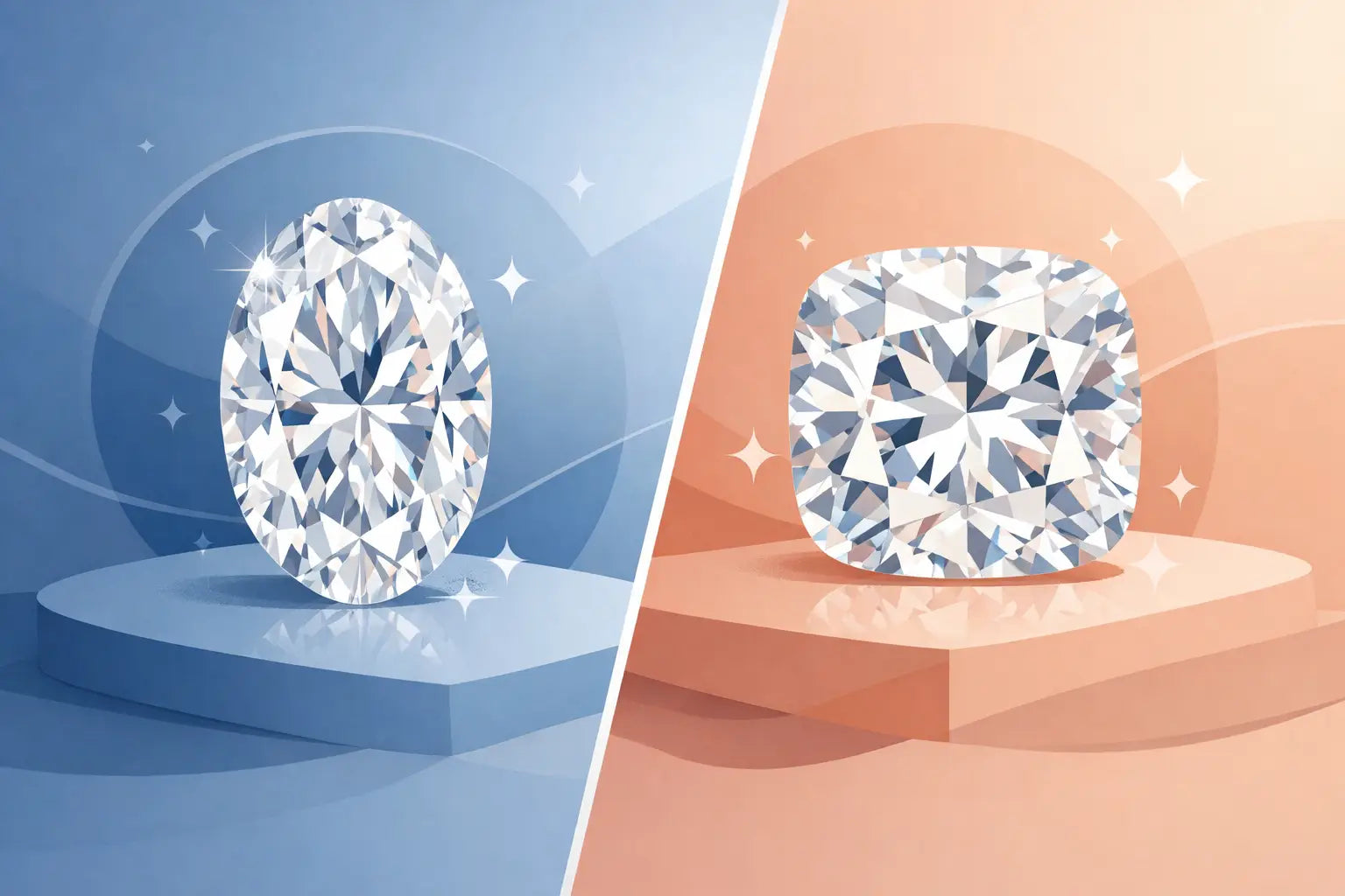 Oval Diamond vs Cushion Diamond: Which Fits You?