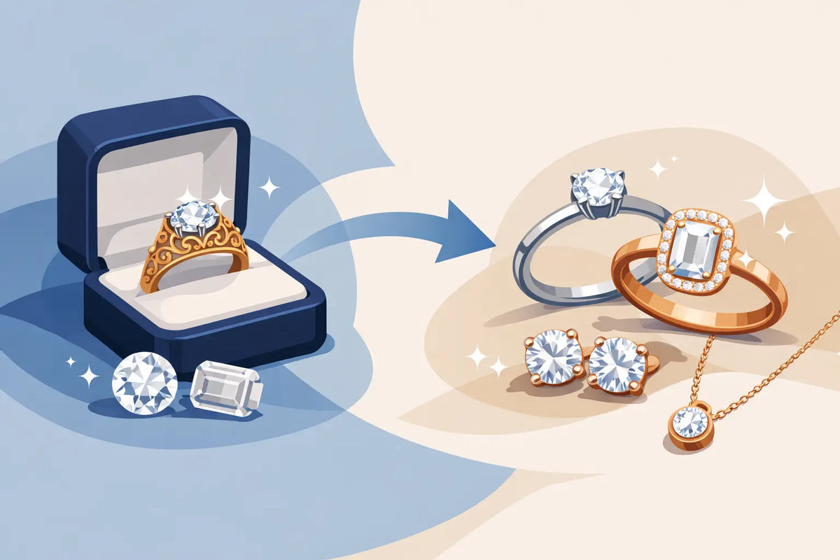 Heirloom Diamond Reset Examples to Make Yours Yours