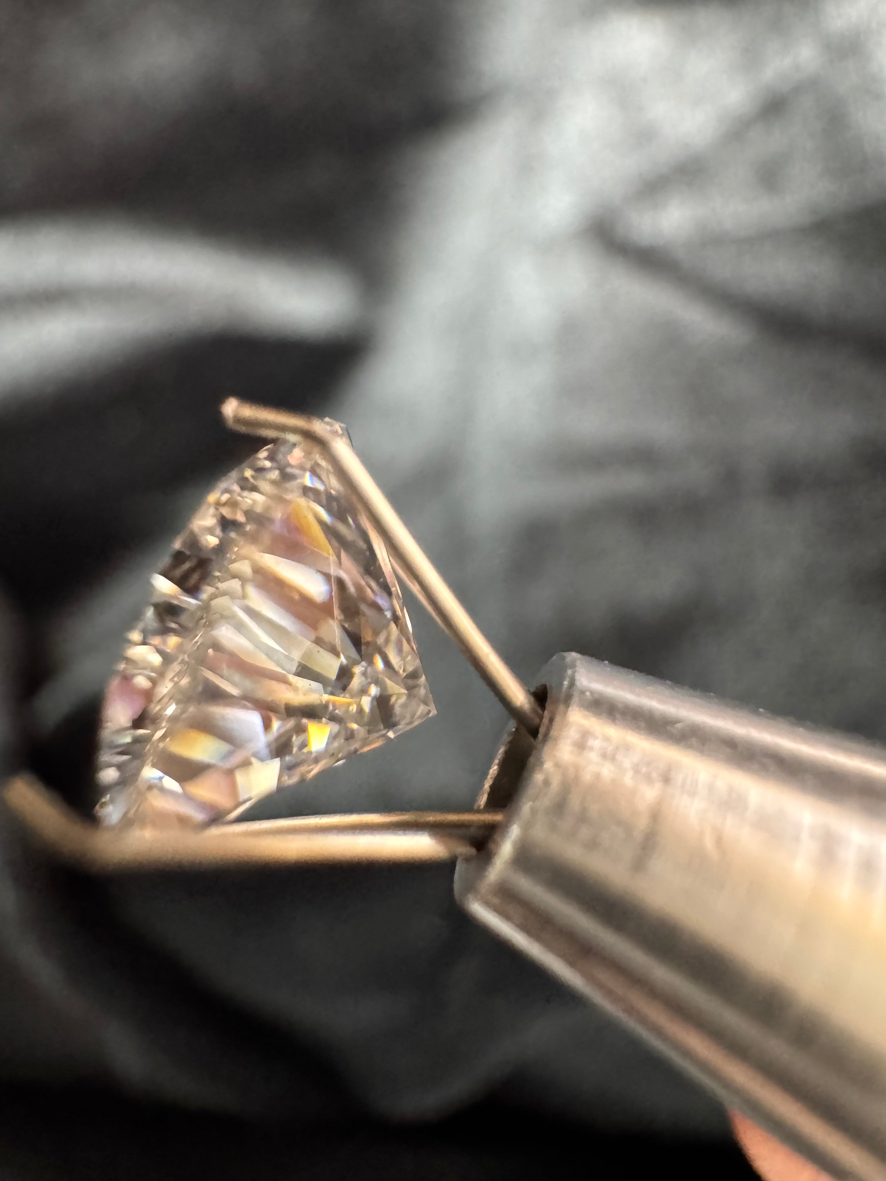 4.35 ct Pear Cut IGI Certified Lab Diamond