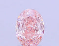 1.35ct Oval Lab Grown Diamond (Colour Fancy Intense Pink, Clarity VVS2, IGI Certified)