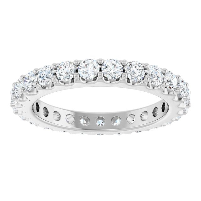 Helena Classic Shared Prong Eternity Band