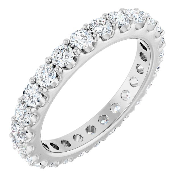 Helena Classic Shared Prong Eternity Band