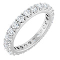 Helena Classic Shared Prong Eternity Band