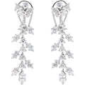 Claire Diamond Branch Chandelier Earrings