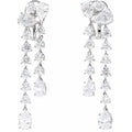 Bella Dripping Pear Chandelier Earrings