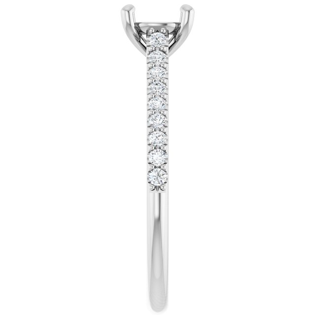 Infinity Pave Semi-Mount