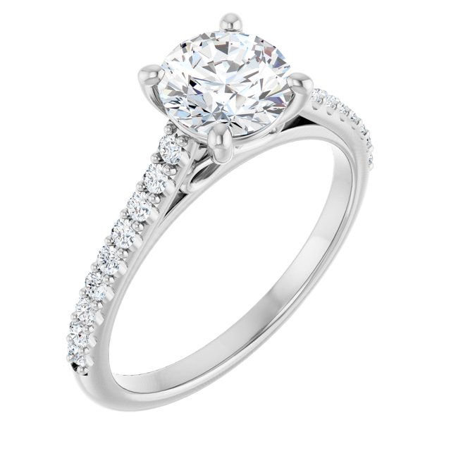 Infinity Pave Semi-Mount