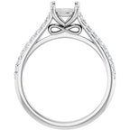 Infinity Pave Semi-Mount