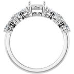 Camile Floral Inspired Semi-Mount