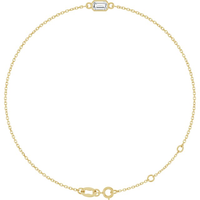 Solitaire Diamond Bracelet