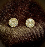 1.91 ctw Pair of Octagonal IGI Certified D VVS2 Lab Diamonds