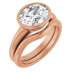 Shiloah Simple Cathedral Bezel Semi-Mount