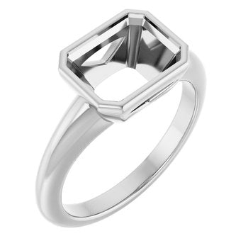 Shiloah Simple Cathedral Bezel Semi-Mount