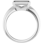 Shiloah Simple Cathedral Bezel Semi-Mount