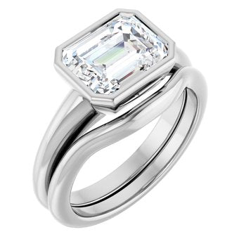 Shiloah Simple Cathedral Bezel Semi-Mount