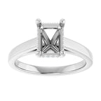 Heidi Thick Shoulder Hidden Halo Semi-Mount