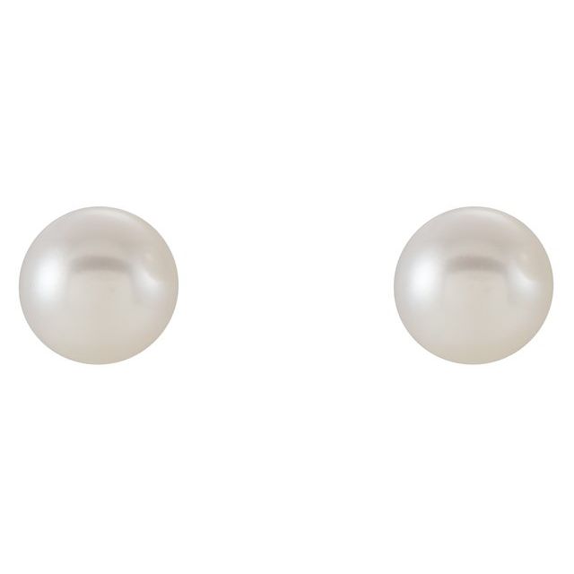 Kaye Simple Pearl Stud