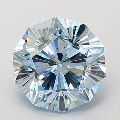 1.52 ct Deca-Floral Cut IGI Certified Lab Diamond