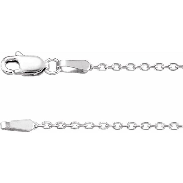 Cable Chain- 1.4mm with Standard Lobser Clasp
