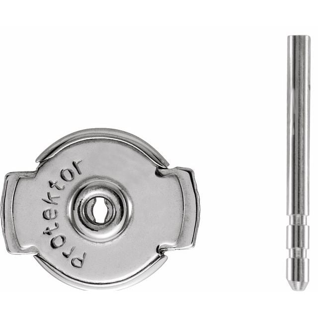 Earring Back Upgrade- Safety Back 7mm