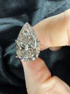 4.35 ct Pear Cut IGI Certified Lab Diamond