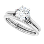 Laura Tulip Head Six Prong Solitaire