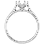 Laura Tulip Head Six Prong Solitaire