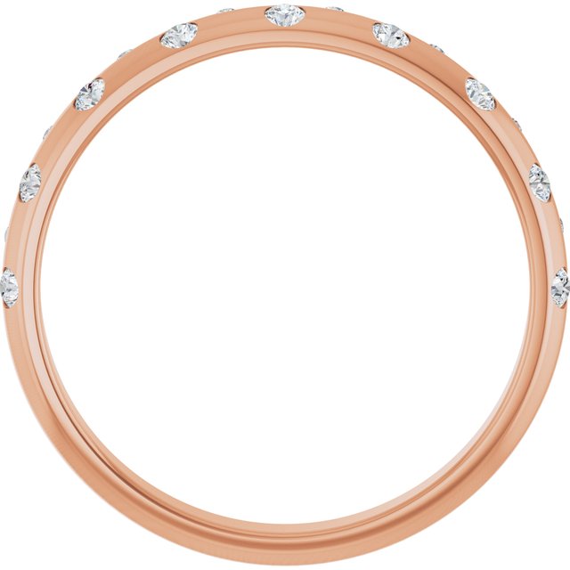 Dot Lab Diamond Dotted Gold Band