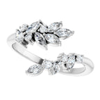 Tilly Diamond Laurel Ring
