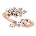 Tilly Diamond Laurel Ring