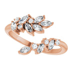 Tilly Diamond Laurel Ring