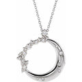 Luna Moon Pendant Necklace
