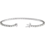 Simple Line Tennis Bracelet