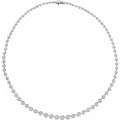 6 3/4 ctw Round Tennis Necklace
