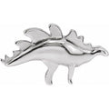 Single Earring Rawr- Solid Gold Dino Earring