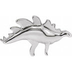 Single Earring Rawr- Solid Gold Dino Earring