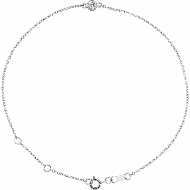 Solitaire Diamond Bracelet