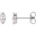 Margo Marquise Cut Diamond Stud