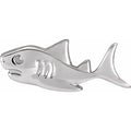 Single Earring Fin- Solid Gold Shark Earring